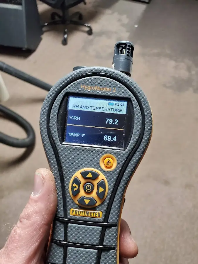Moisture meter humidity assessment for Mold Remediation & Removal in Aspen Hill